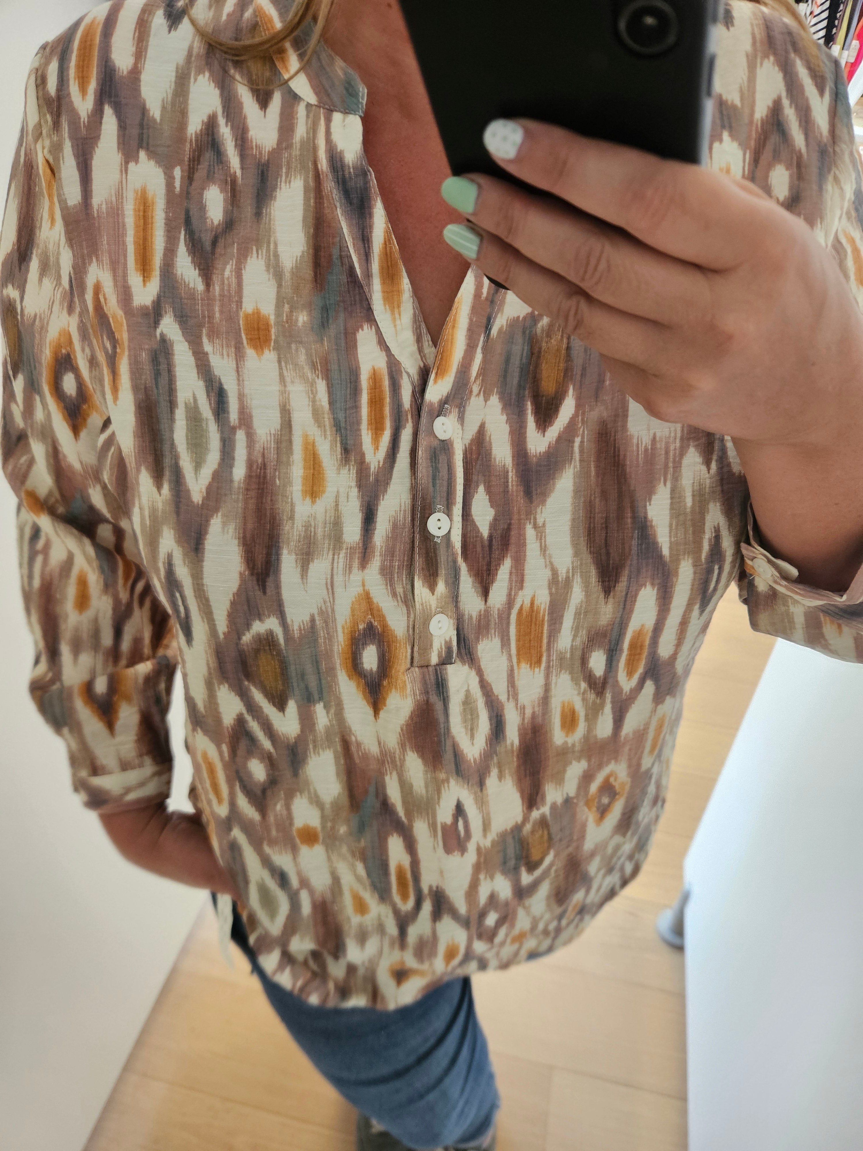 Blouse à motif
