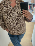 Blouse à motif choco