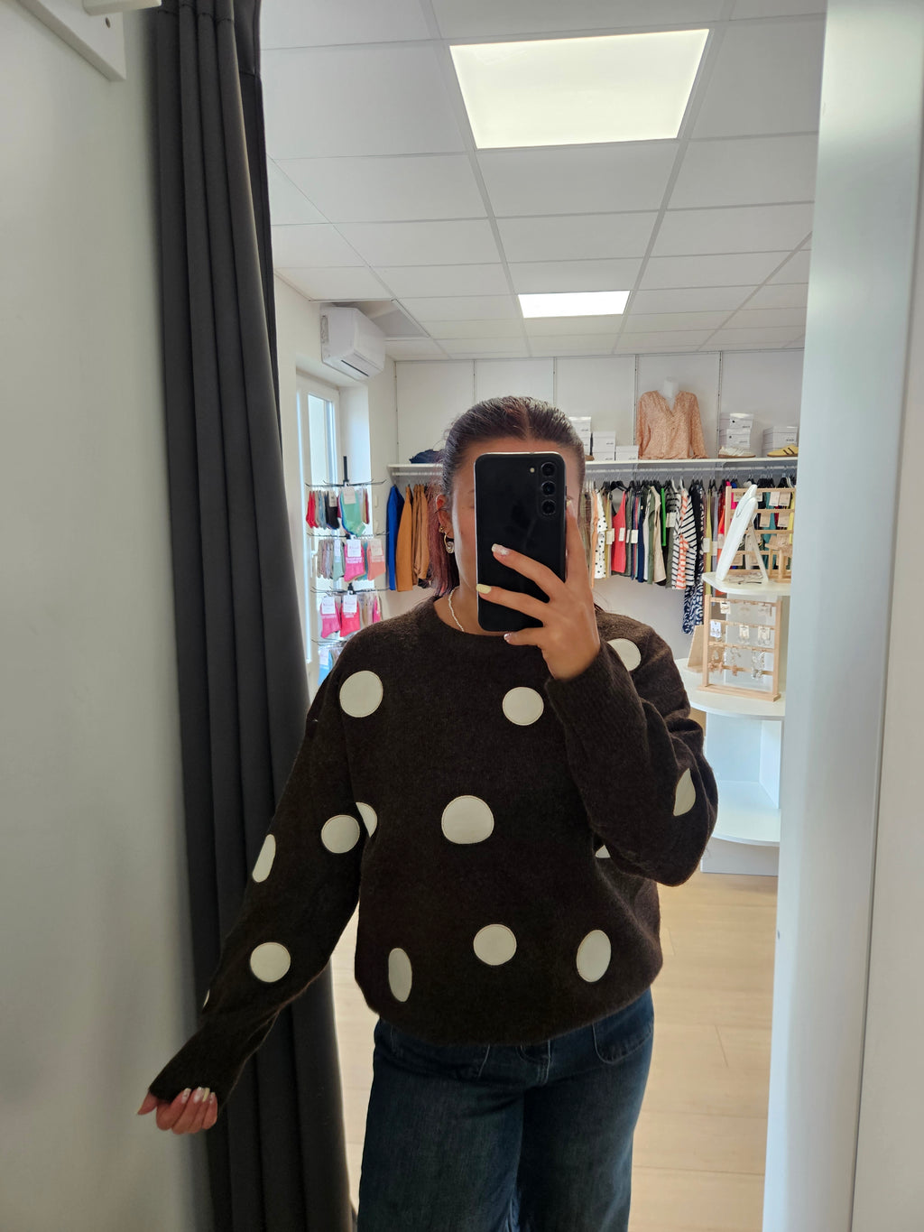 Pull à pois