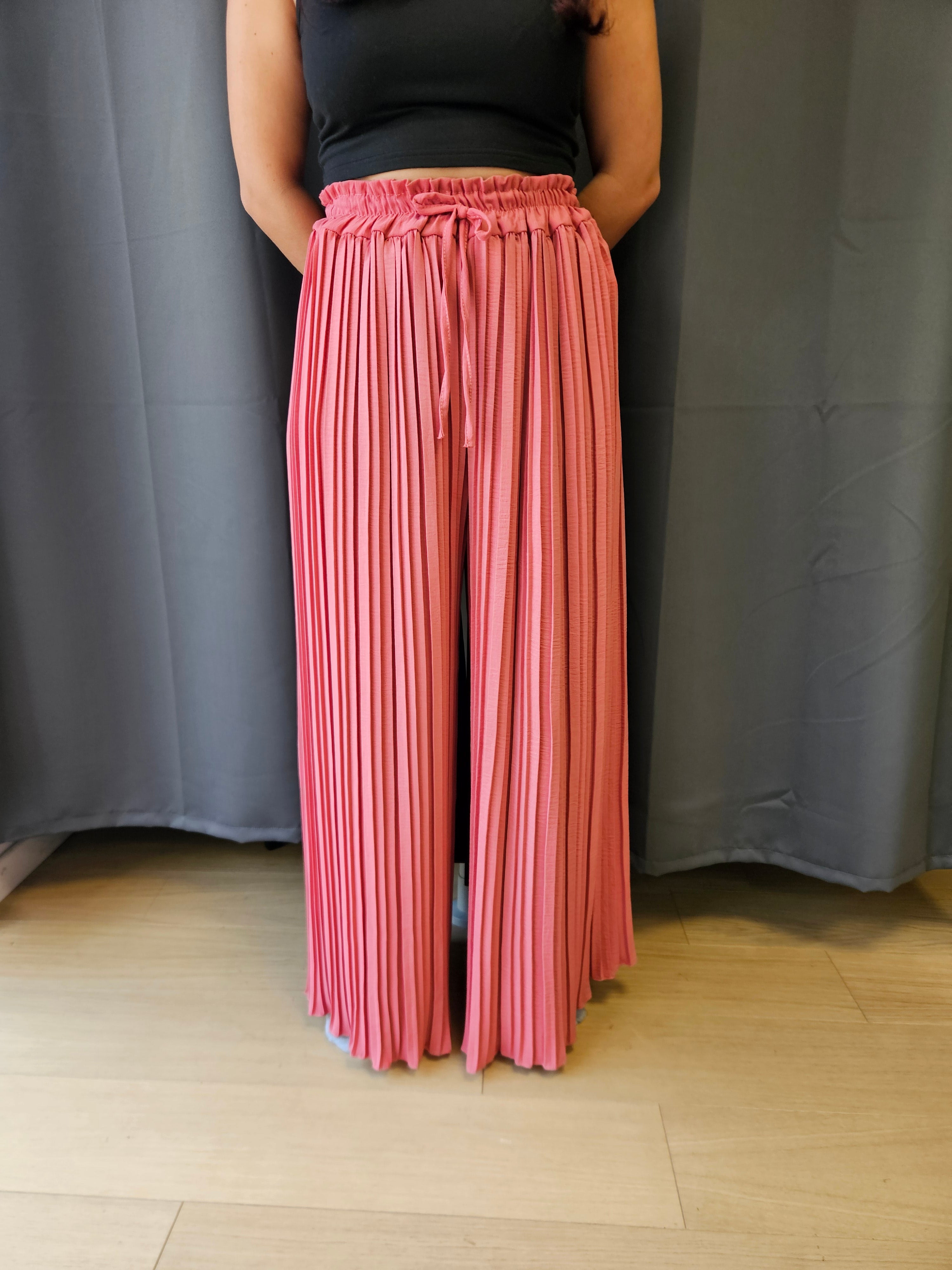Pantalon plissé