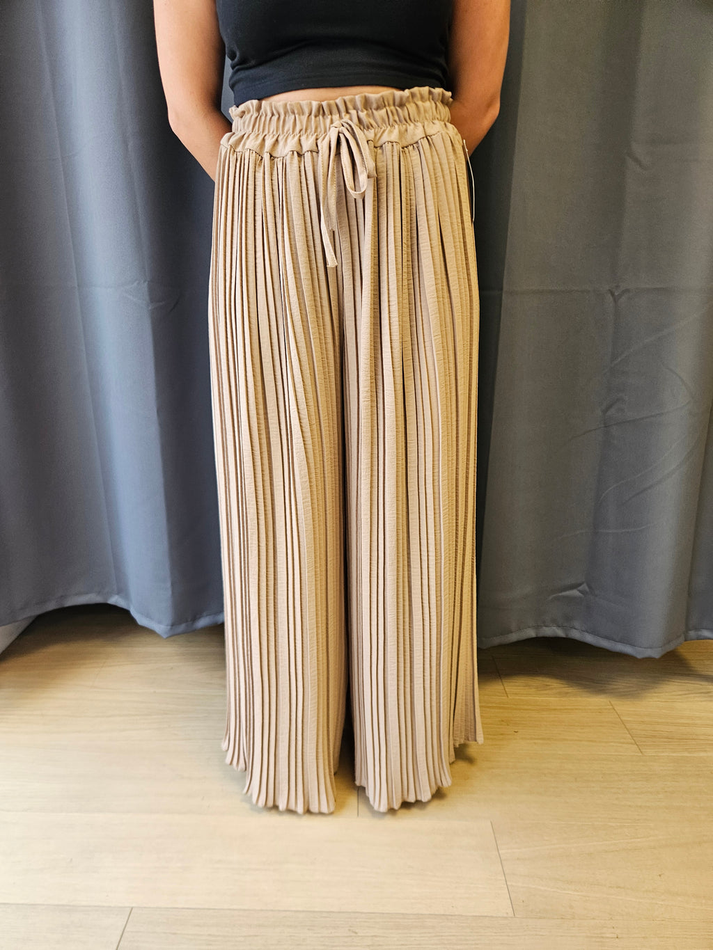 Pantalon plissé