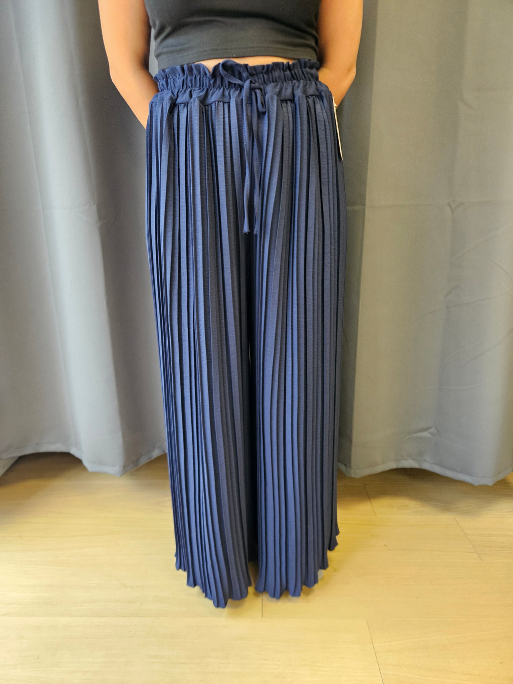 Pantalon plissé