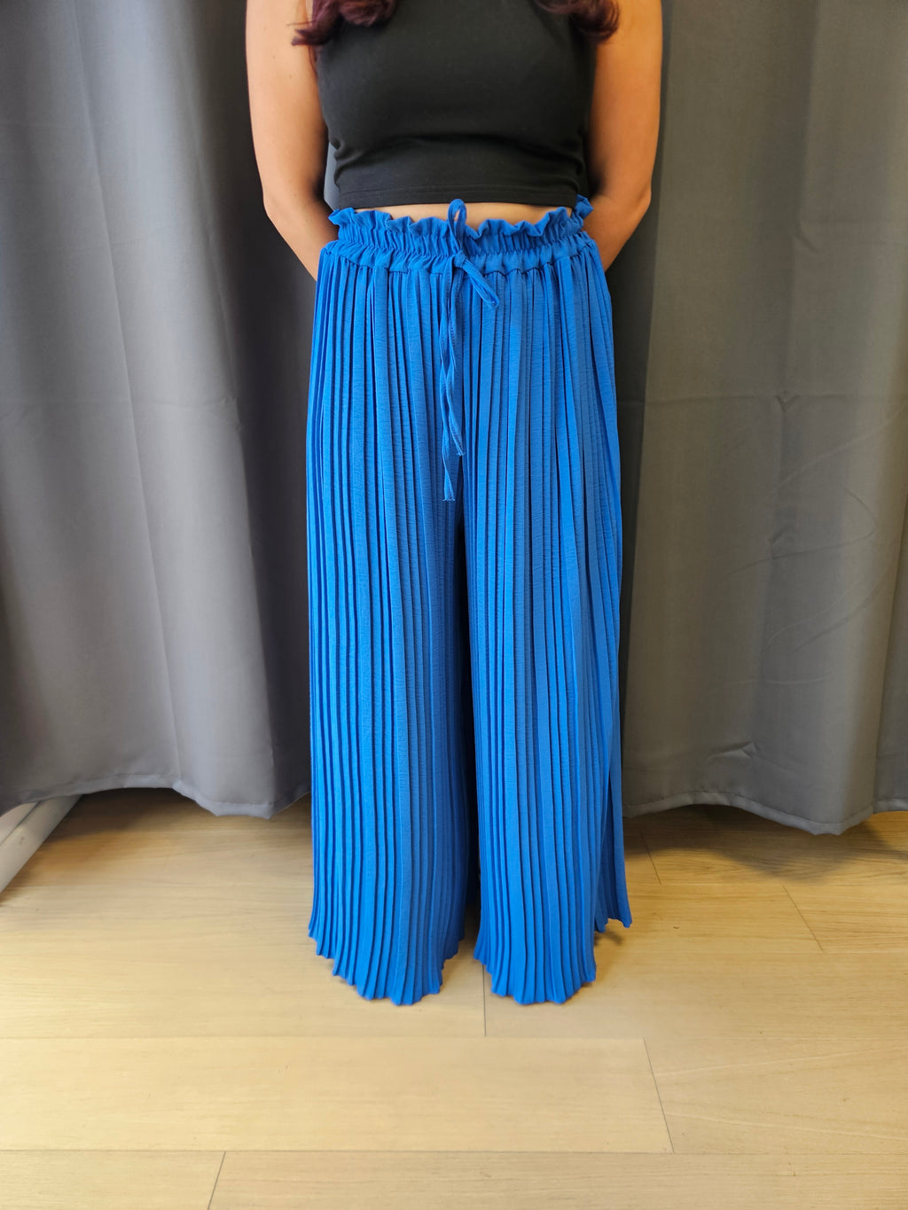 Pantalon plissé