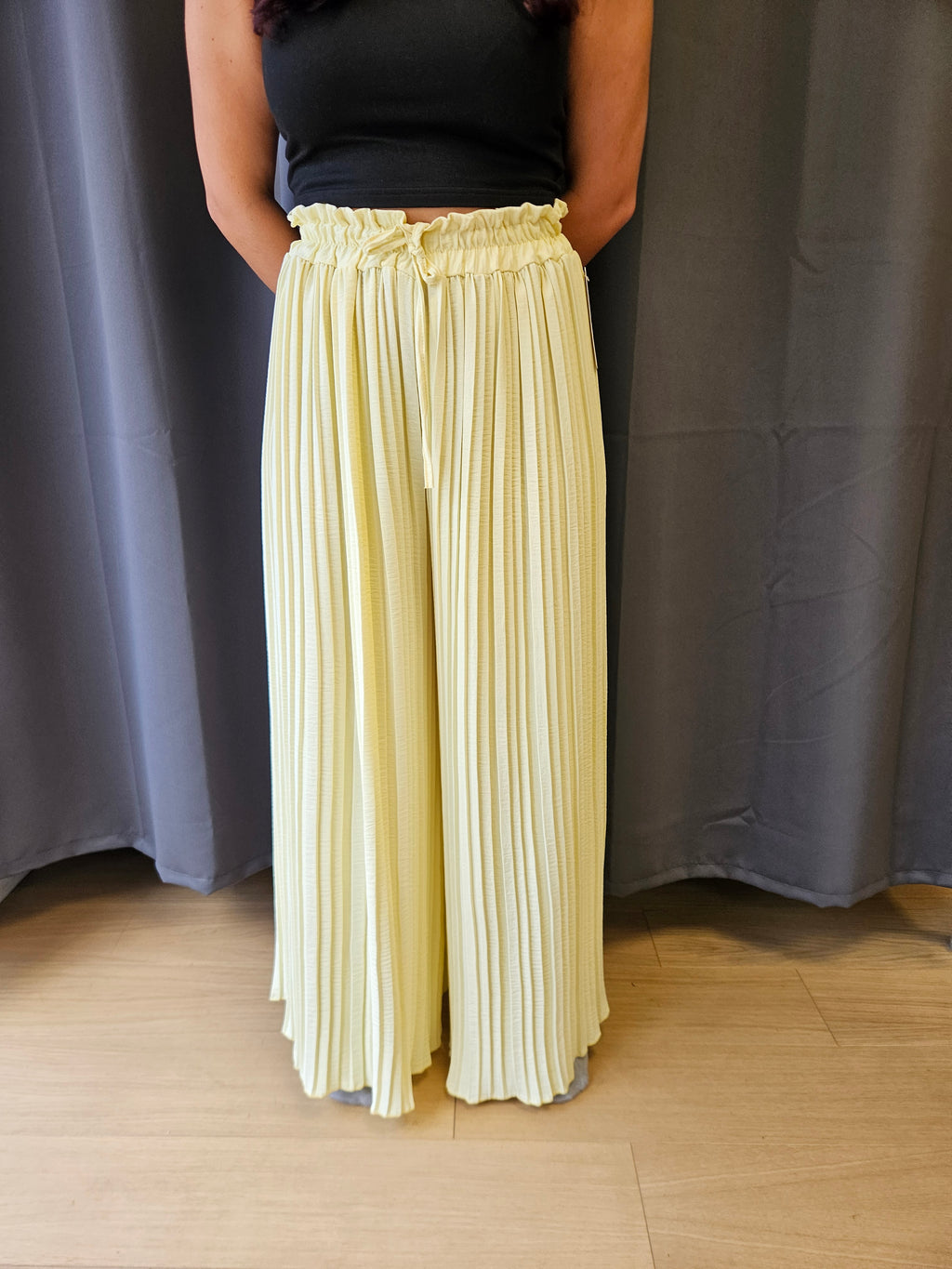 Pantalon plissé