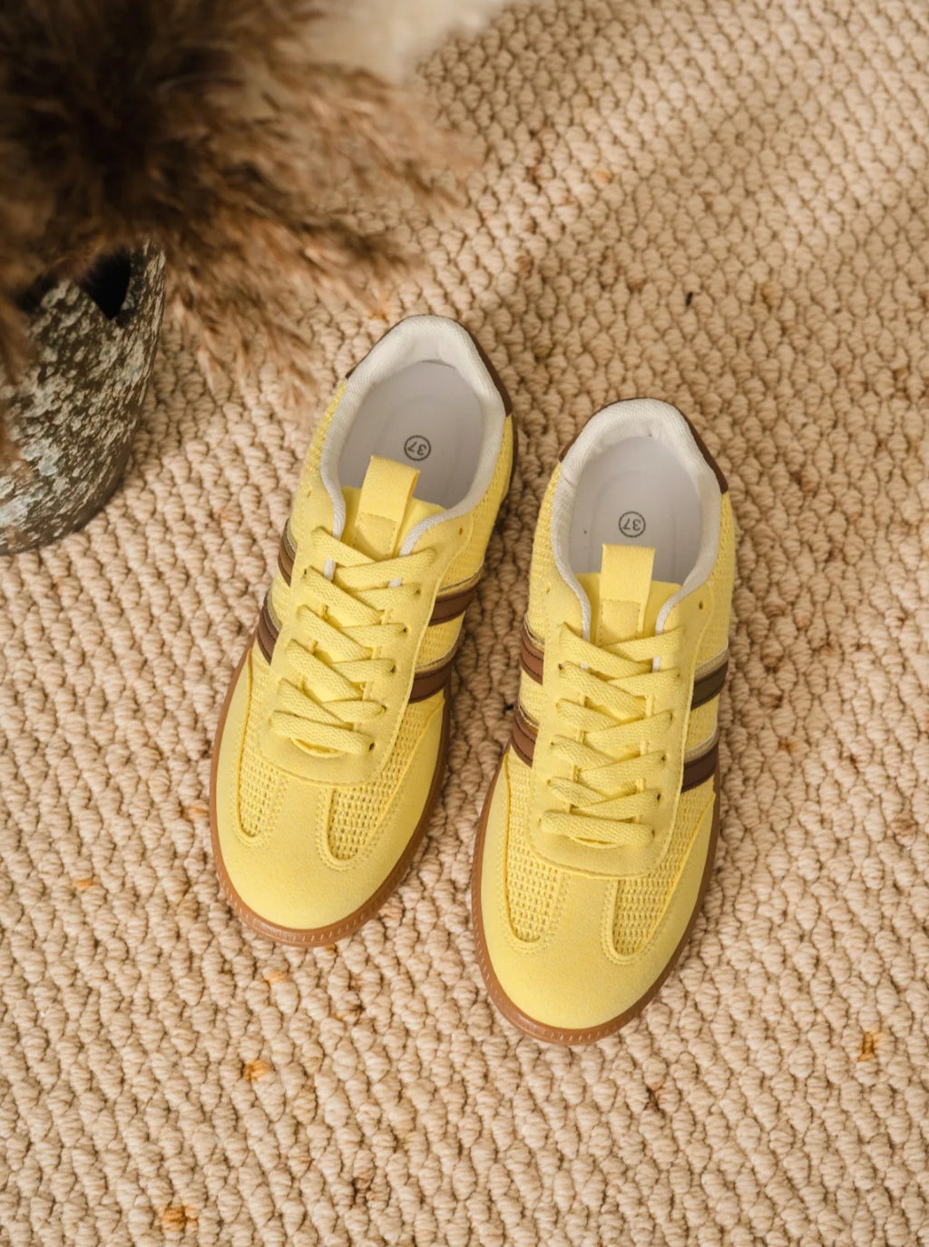 Baskets jaune
