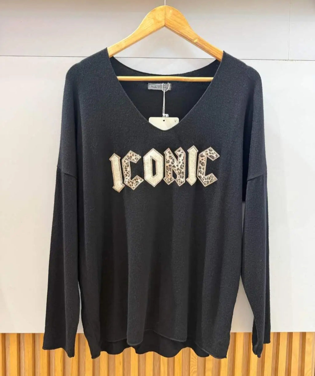 Pull Iconic noir