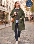 Veste imperméable kaki