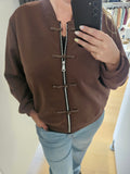 Veste bombers choco