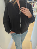 Veste bombers noir