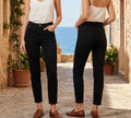 Jeans Mom noir