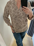 Blouse à motif choco